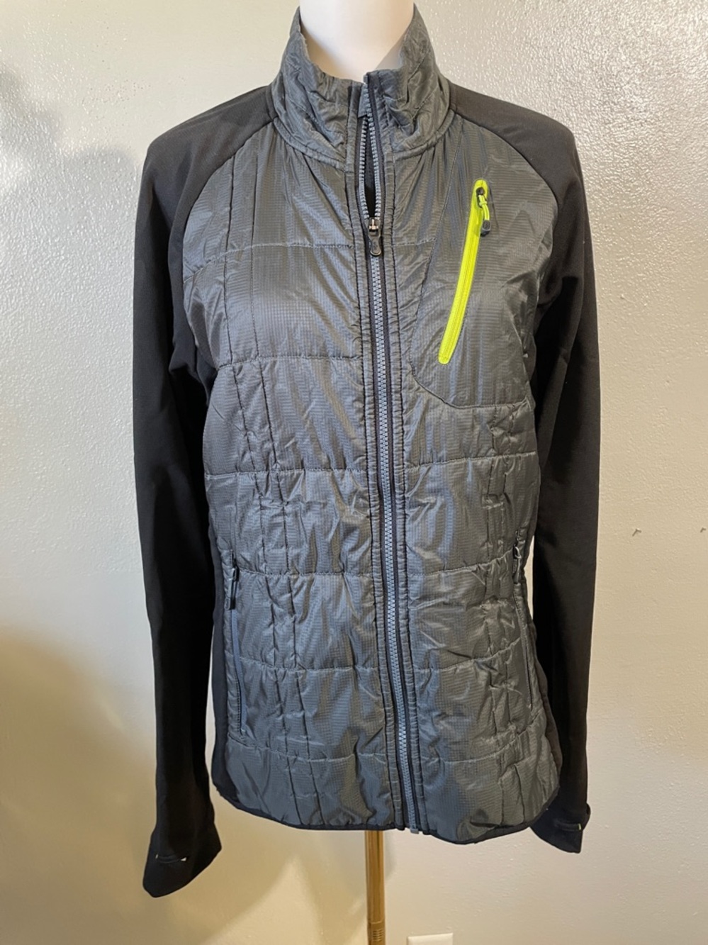 Smartwool Corbet 120 Wool Blend Jacket Mens Medium Zip Front Layer Trail Unisex